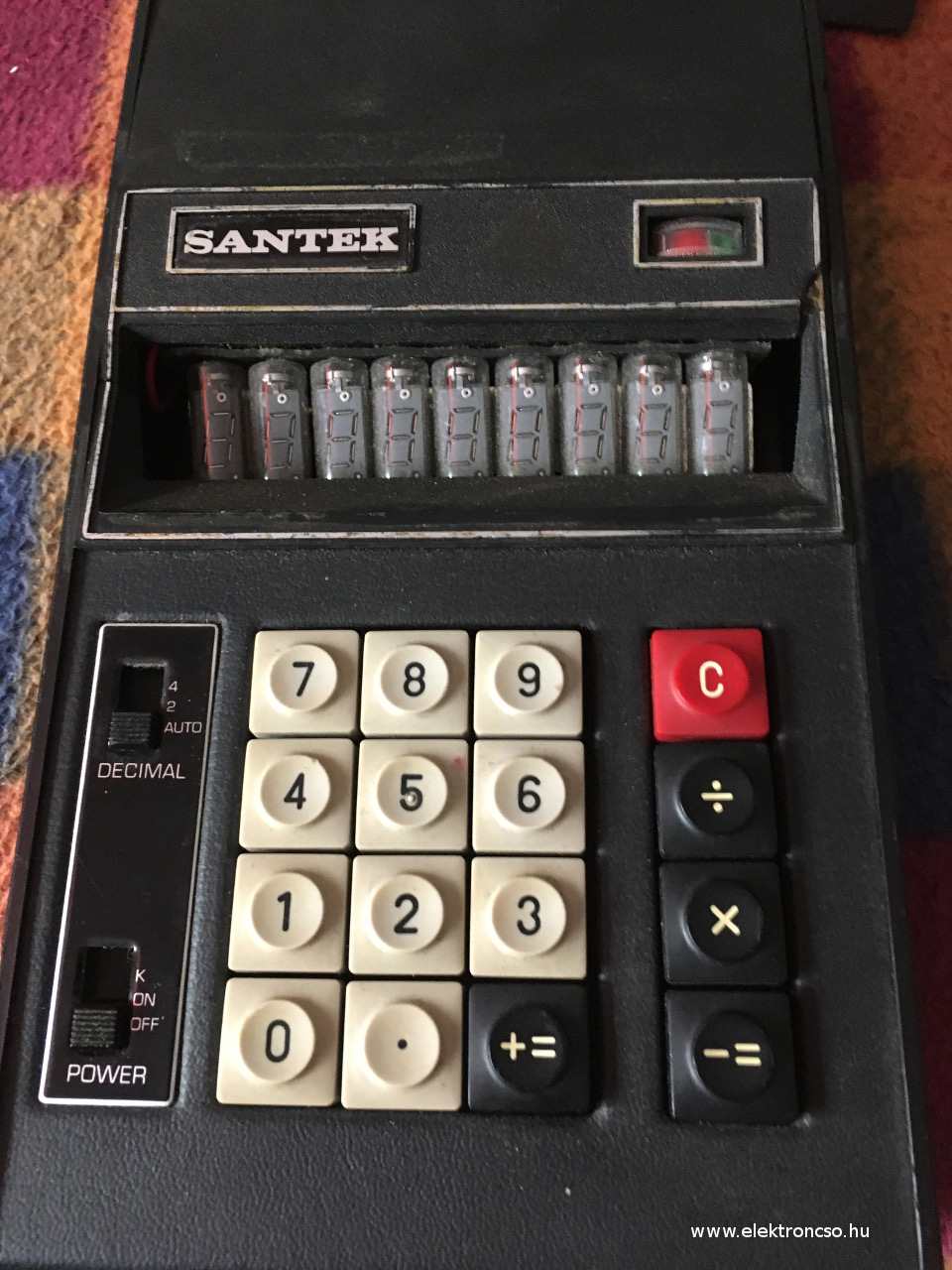 Santek K-80X számológépe