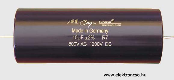 Ha már olajpapír, akkor inkább Mundorf MCap SUPREME silver/gold/oil